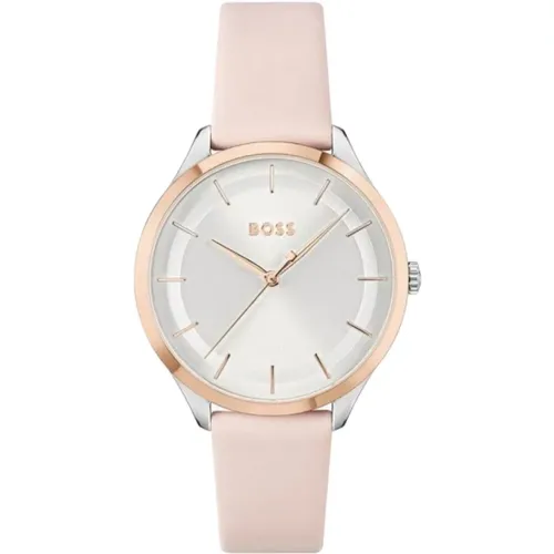 Elegante Damen Quarzuhr Grau - Hugo Boss - Modalova