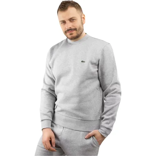 Herren Sweatshirt Grau Baumwolle - Lacoste - Modalova