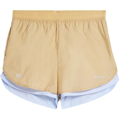 Layered Nylon Shorts , male, Sizes: XL - Adidas - Modalova