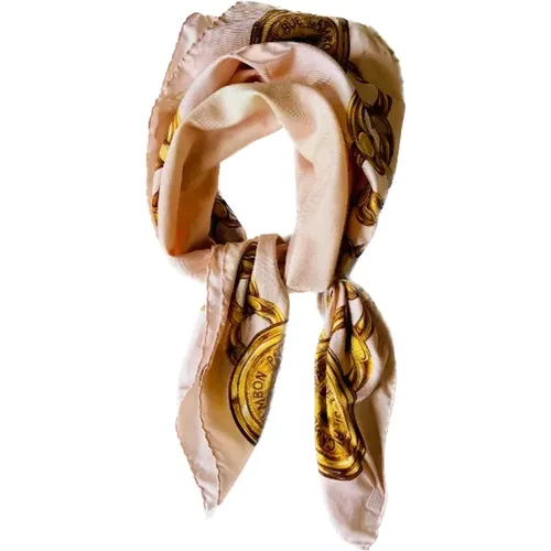 Pre-owned Silk scarves , female, Sizes: ONE SIZE - Chanel Vintage - Modalova