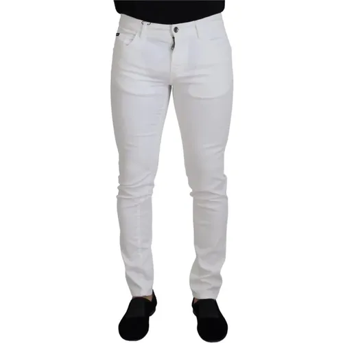 Slim-fit Jeans , Herren, Größe: S - Dolce & Gabbana - Modalova