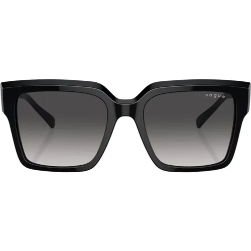 Square Sunglasses Gradient Lenses , female, Sizes: 54 MM - Vogue - Modalova