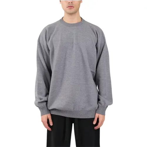 Extrafine Merino Wool Sweater , male, Sizes: 2XL, XL, L - Roberto Collina - Modalova