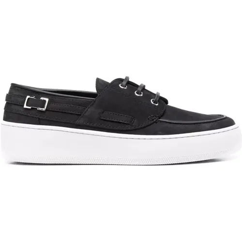 Leather Low-Top Sneakers , female, Sizes: 6 UK, 8 UK, 5 UK, 7 UK - Sergio Rossi - Modalova