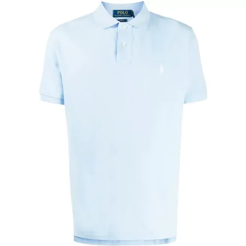 Slim Fit Poloshirt mit gesticktem Logo - Ralph Lauren - Modalova
