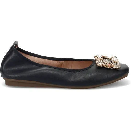 Leather Ballerina Shoes , female, Sizes: 5 UK, 3 UK, 6 UK, 7 UK - Tosca Blu - Modalova