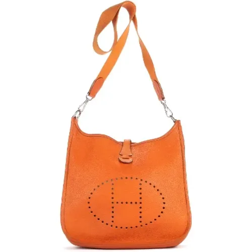 Pre-owned Leather shoulder-bags , female, Sizes: ONE SIZE - Hermès Vintage - Modalova