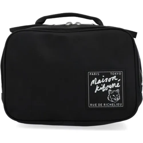 Traveler Bum Bag , male, Sizes: ONE SIZE - Maison Kitsuné - Modalova