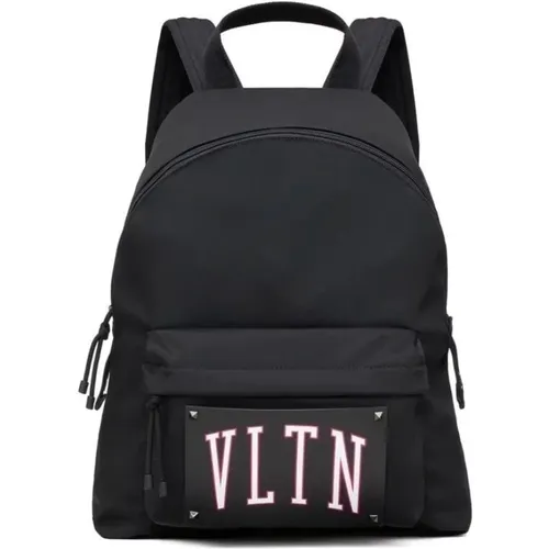 College Nylon Backpack , unisex, Sizes: ONE SIZE - Valentino - Modalova