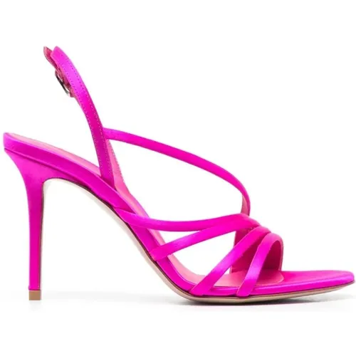 Hot Strappy Stiletto Sandals , female, Sizes: 4 UK, 5 1/2 UK, 3 UK, 4 1/2 UK - Le Silla - Modalova