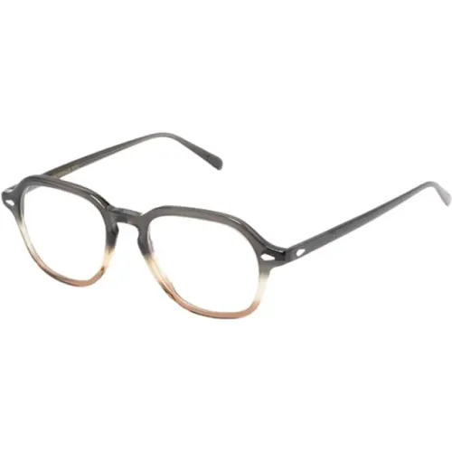 Brown Fade Optical Frame , unisex, Sizes: 50 MM - Moscot - Modalova