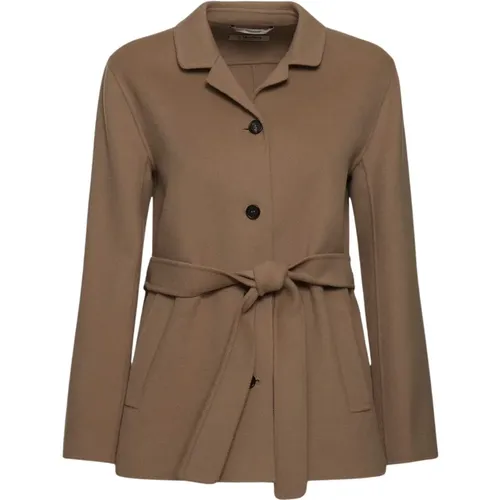 Woll Fiabe Jacke , Damen, Größe: M - Max Mara - Modalova