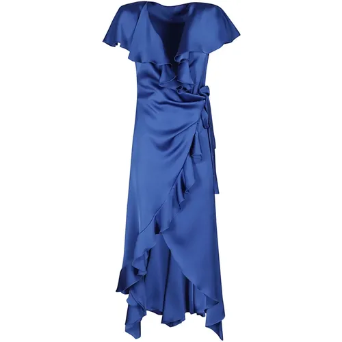 Satin Elegant Dress , female, Sizes: M - Philosophy di Lorenzo Serafini - Modalova