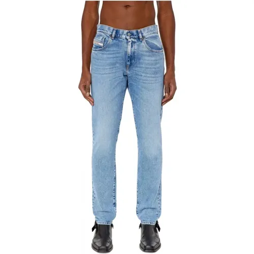 Slim-Fit 2019 Jeans Hellblau , Herren, Größe: W32 - Diesel - Modalova