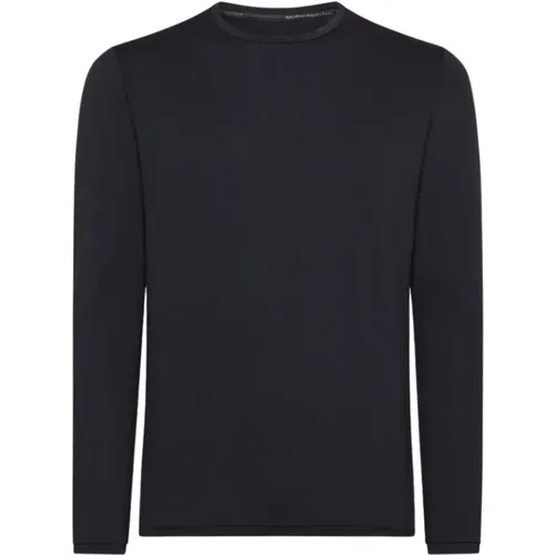 Schwarzer Oxford Sweater LS Shirty , Herren, Größe: XS - RRD - Modalova