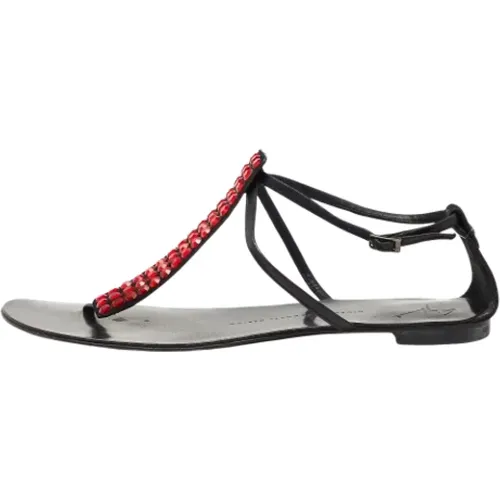 Pre-owned Leder sandals , Damen, Größe: 40 EU - Giuseppe Zanotti Pre-owned - Modalova