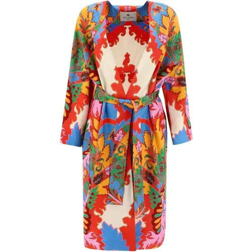 Archiv Paisley Bedrucktes Kimono - ETRO - Modalova