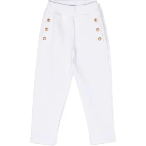 Weiße Hosen für Mädchen Balmain - Balmain - Modalova