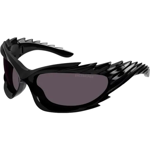 Sunglasses,Schwarze Acetat Sonnenbrille - Balenciaga - Modalova