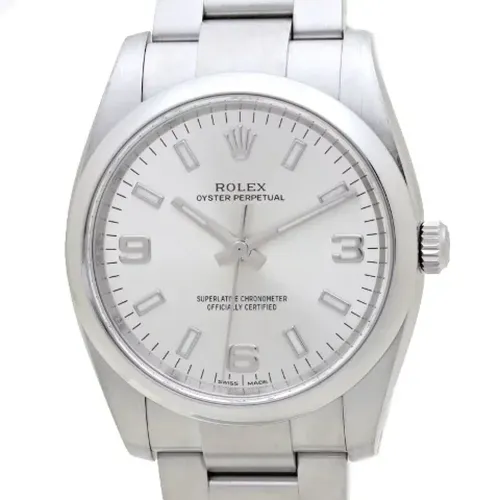 Pre-owned Metal watches , male, Sizes: ONE SIZE - Rolex Vintage - Modalova