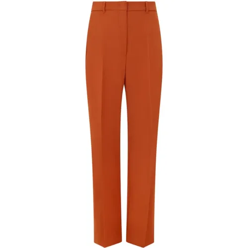 Wool Satin Crepe Trousers , female, Sizes: S, XS, M - Max Mara - Modalova