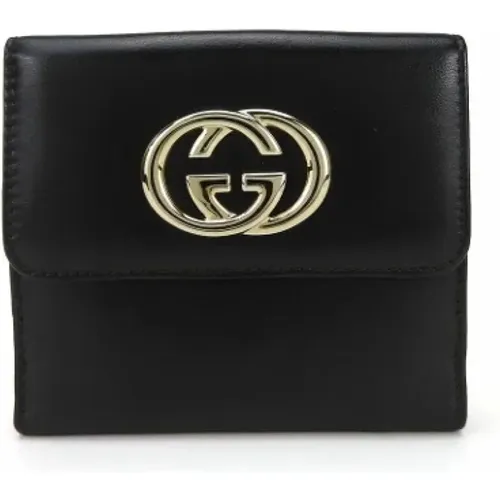 Pre-owned Leder portemonnaies - Gucci Vintage - Modalova