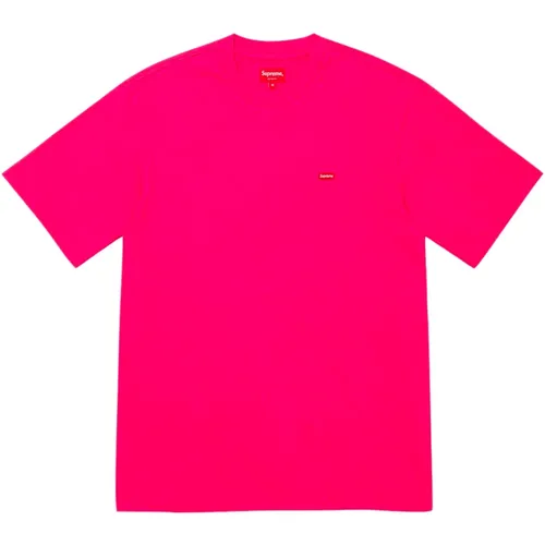 Limited Edition Small Box Tee Magenta , male, Sizes: L - Supreme - Modalova