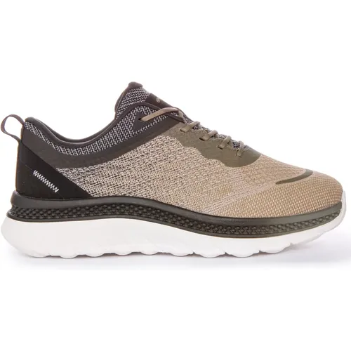 Sage Green Sneakers for Men , male, Sizes: 11 UK, 10 UK, 9 UK, 7 UK, 8 UK - Geox - Modalova