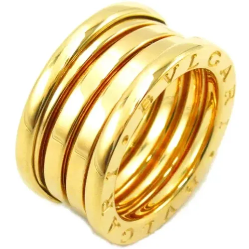 Pre-owned Gold rings , female, Sizes: ONE SIZE - Bvlgari Vintage - Modalova