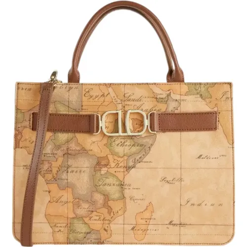 D Geo Handtasche mit abnehmbarem Schultergurt - Alviero Martini 1a Classe - Modalova