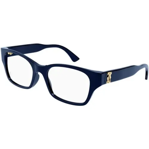 Sleek Sophisticated Glasses , unisex, Sizes: 52 MM - Cartier - Modalova