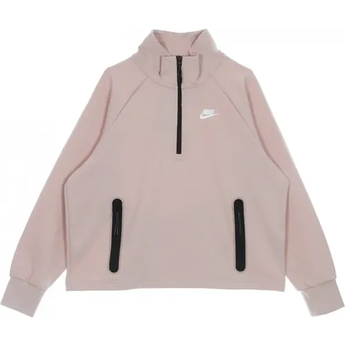 Hochgeschlossener Tech Fleece Sweatshirt , Damen, Größe: L - Nike - Modalova