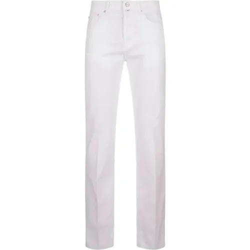 Straight-Leg Trousers , male, Sizes: W38, W36, W33, W32, W34, W31 - Kiton - Modalova