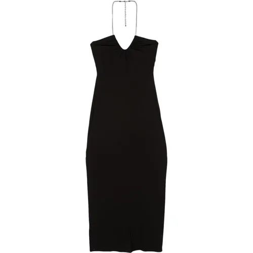 Elegantes Schwarzes Maxikleid , Damen, Größe: M - Michael Kors - Modalova