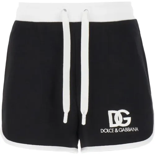 Elegant Summer Shorts for Women , female, Sizes: XS, S, 2XS - Dolce & Gabbana - Modalova