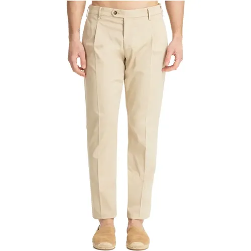 Classic Soho Trousers Multipockets Closure , male, Sizes: S, L - Lardini - Modalova