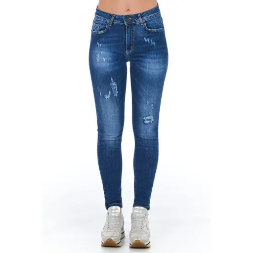 Bukser Jeans Fr1600120 , female, Sizes: W27 - Frankie Morello - Modalova