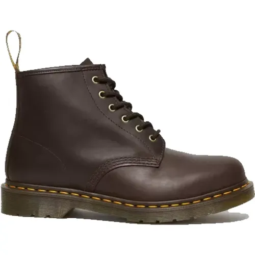 Bex Leder Crazy Horse Stiefel , Damen, Größe: 38 EU - Dr. Martens - Modalova