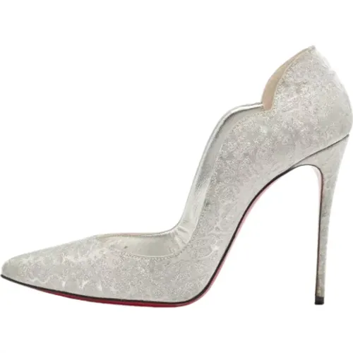 Pre-owned Stoff heels - Christian Louboutin Pre-owned - Modalova