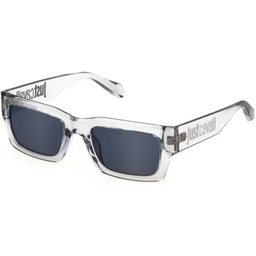 Shiny Transp. Grey Blue Sonnenbrille - Just Cavalli - Modalova