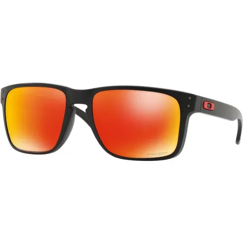 Matte Sunglasses with Prizm Ruby , male, Sizes: 59 MM - Oakley - Modalova
