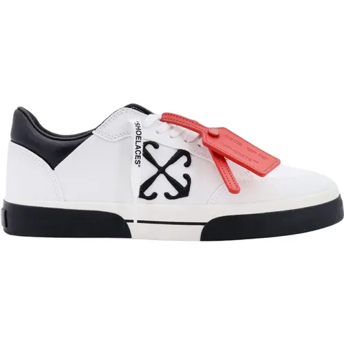 Off , Sneakers with Zip Tie , male, Sizes: 8 UK, 6 UK - Off White - Modalova