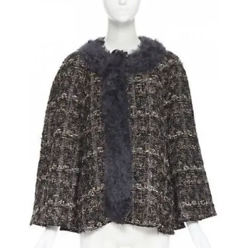 Pre-owned Wool outerwear , female, Sizes: XS - Dolce & Gabbana Pre-owned - Modalova