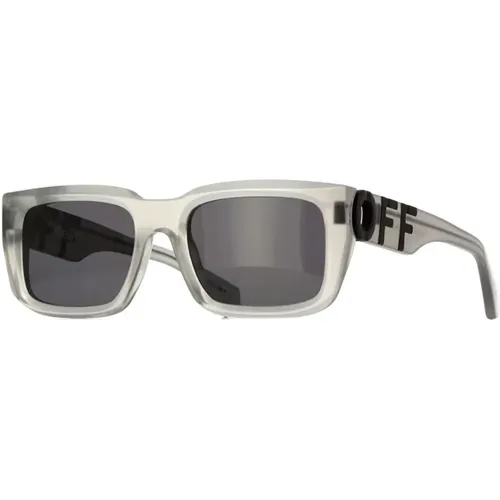 Grey Sunglasses Ss24 International Fit , female, Sizes: 54 MM - Off White - Modalova