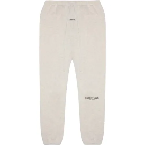 Essentials Haferflocken Sweatpants Limited Edition , Herren, Größe: 2XS - Fear Of God - Modalova