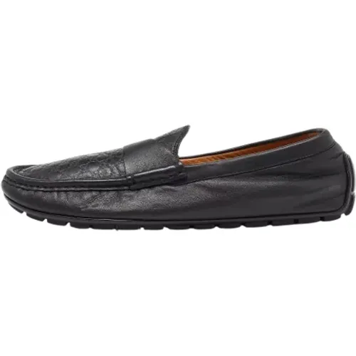 Pre-owned Leder flats , Herren, Größe: 41 EU - Gucci Vintage - Modalova