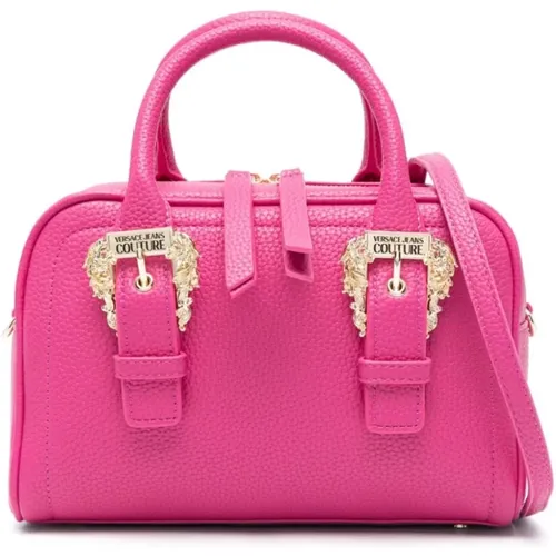 Fuchsia Bags - Stylish and Trendy , female, Sizes: ONE SIZE - Versace Jeans Couture - Modalova