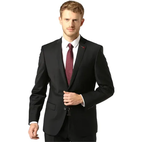 Slim Fit Stretch Jacket in , male, Sizes: M, XL, L - ROY Robson - Modalova