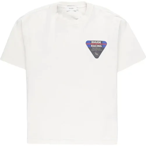 World Champions Graphic Print T-Shirt , male, Sizes: XL, M, XS, S, L - Rhude - Modalova