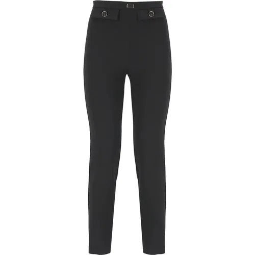 Cropped Trousers Elisabetta Franchi - Elisabetta Franchi - Modalova